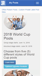 Mobile Screenshot of footballfrenzy.pooltracker.com